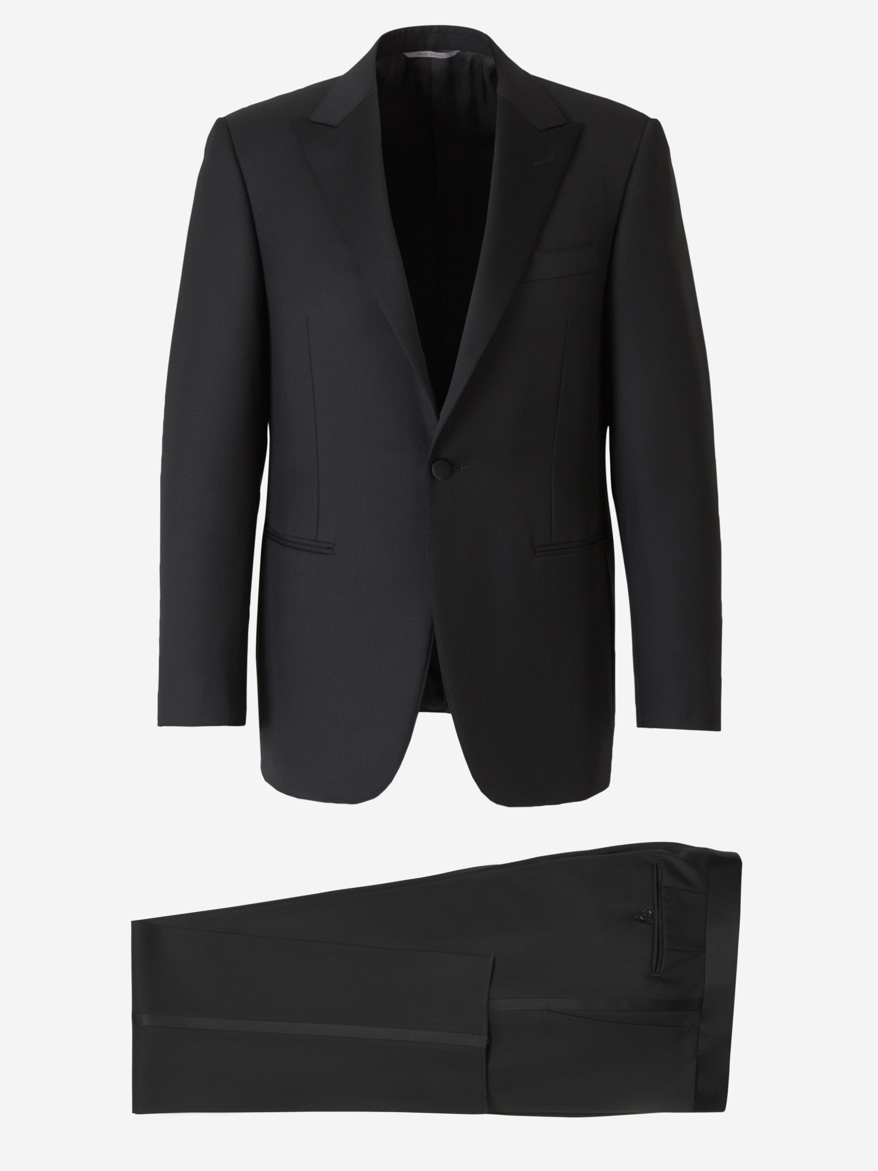 Canali Hombre Barcelona Smoking de Lana color Negro sku 331-000084 01 - Foto 1