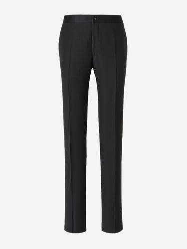 Canali Hombre Barcelona Smoking de Lana color Negro sku 331-000084 01 - Foto 6