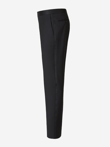 Canali Hombre Barcelona Smoking de Lana color Negro sku 331-000084 01 - Foto 7