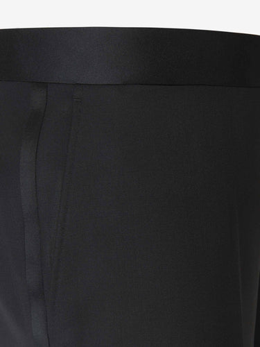 Canali Hombre Barcelona Smoking de Lana color Negro sku 331-000084 01 - Foto 9