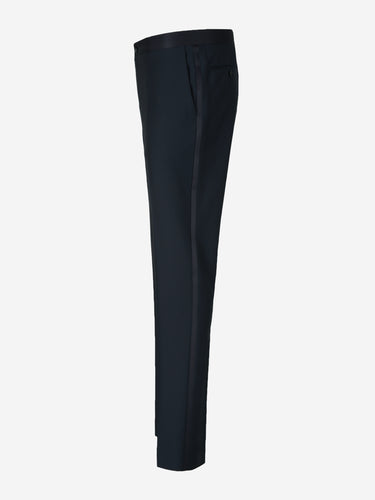 Canali Hombre Barcelona Smoking Lana color Negro sku 331-000112 01 - Foto 7