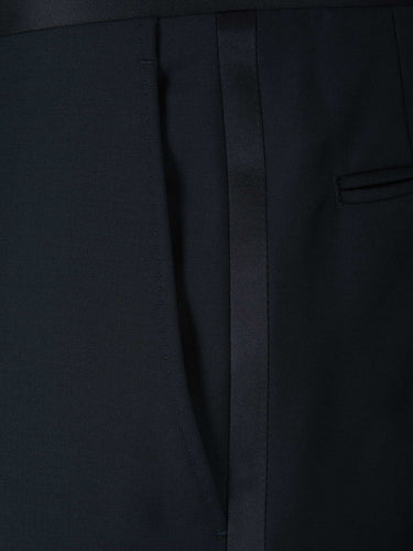 Canali Hombre Barcelona Smoking Lana color Negro sku 331-000112 01 - Foto 9