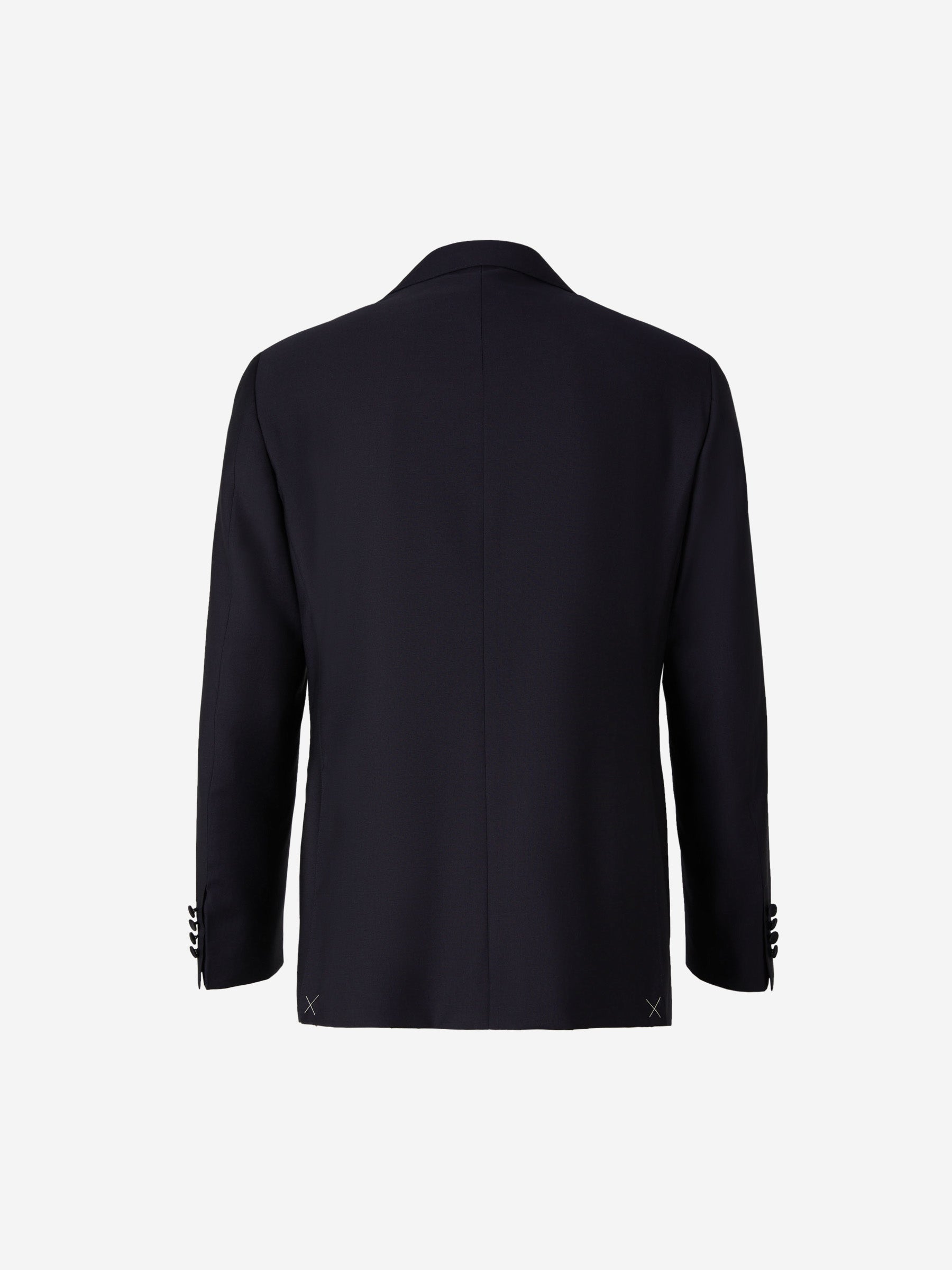Canali Hombre Barcelona Smoking Capri Lana color Azul Marino sku 331-000117 01 - Foto 2