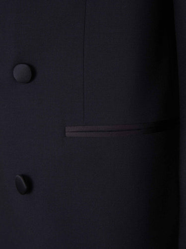 Canali Hombre Barcelona Smoking Capri Lana color Azul Marino sku 331-000117 01 - Foto 4