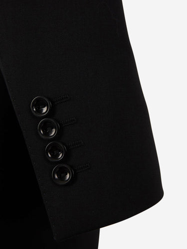Canali Hombre Barcelona Chaqué de Lana color Negro sku 332-000058 01 - Foto 4