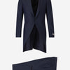 Canali Chaqué Y Pantalón Lana color Azul Noche sku 332-000070 01 - Foto 4