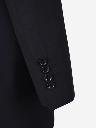 Canali Hombre Barcelona Chaqué Y Pantalón Lana color Azul Noche sku 332-000095 01 - Foto 4
