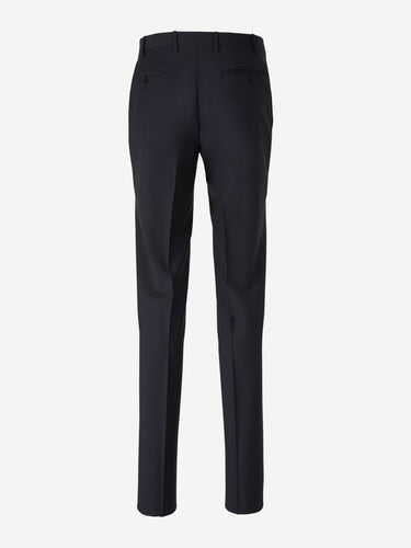 Canali Hombre Barcelona Chaqué Y Pantalón Lana color Azul Noche sku 332-000095 01 - Foto 6