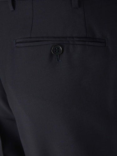 Canali Hombre Barcelona Chaqué Y Pantalón Lana color Azul Noche sku 332-000095 01 - Foto 8