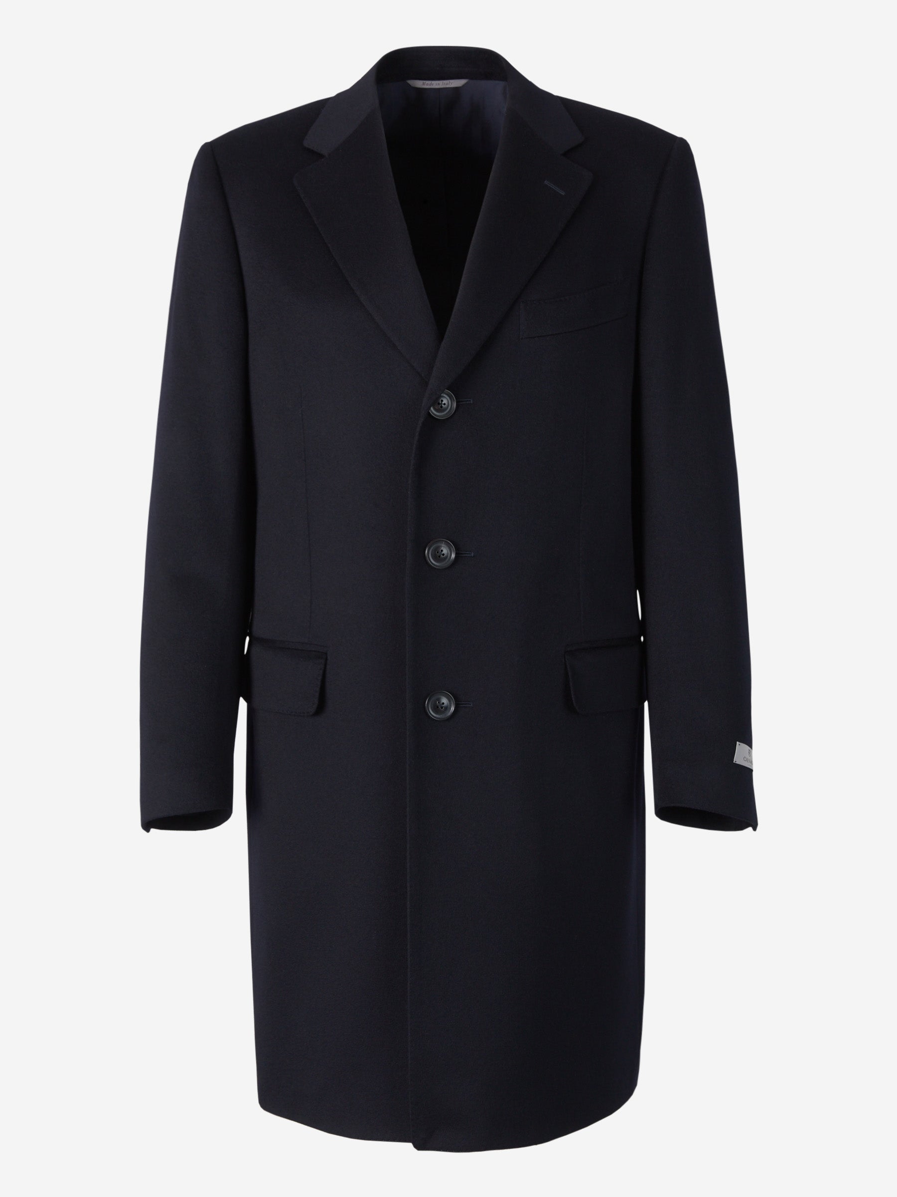 Canali Abrigo Exclusive Cashmere color Negro sku 341-000492 01 - Foto 1