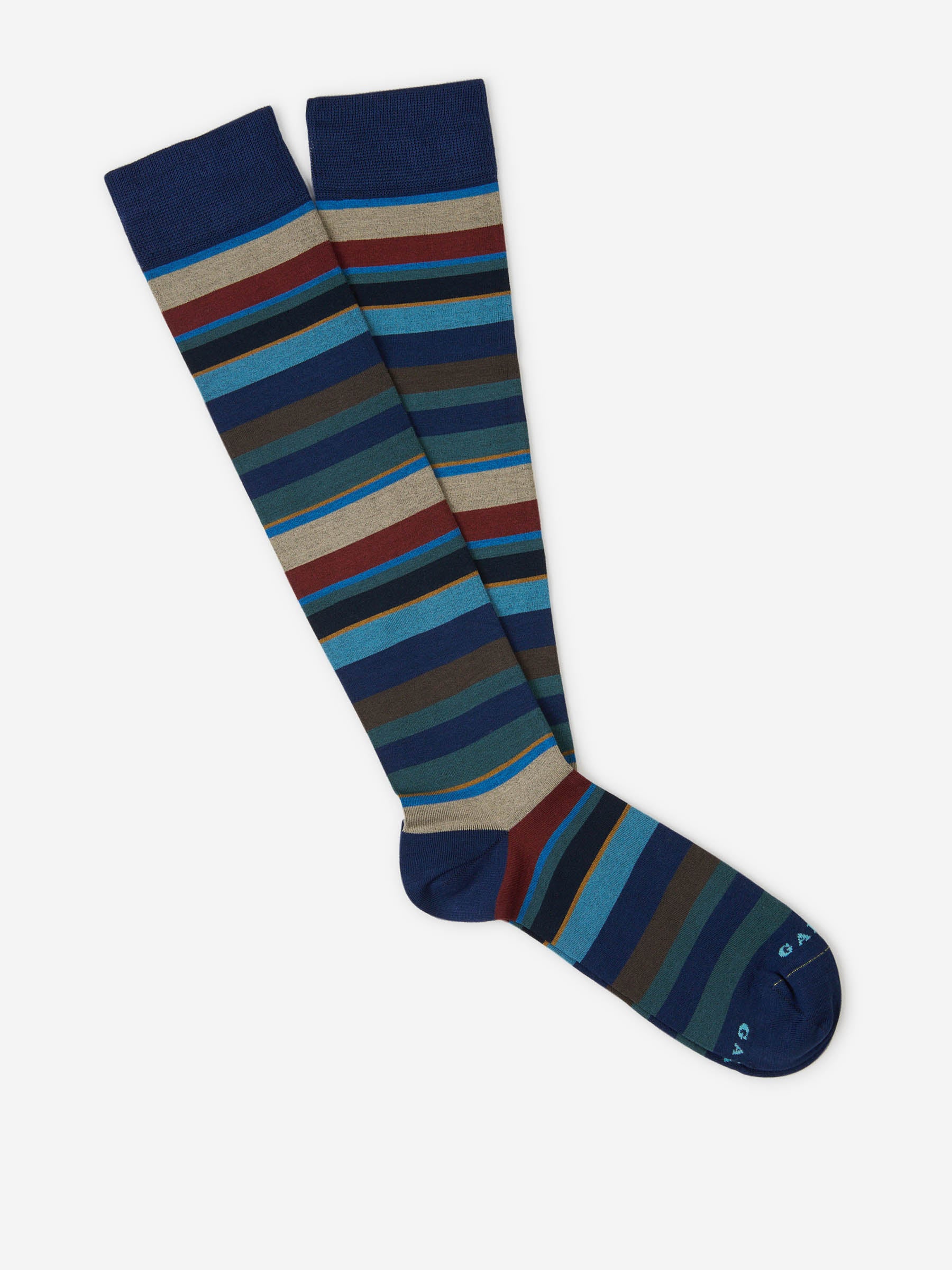 Gallo Calcetines Motivo Rayas color Azul sku 641-000207 01 - Foto 1