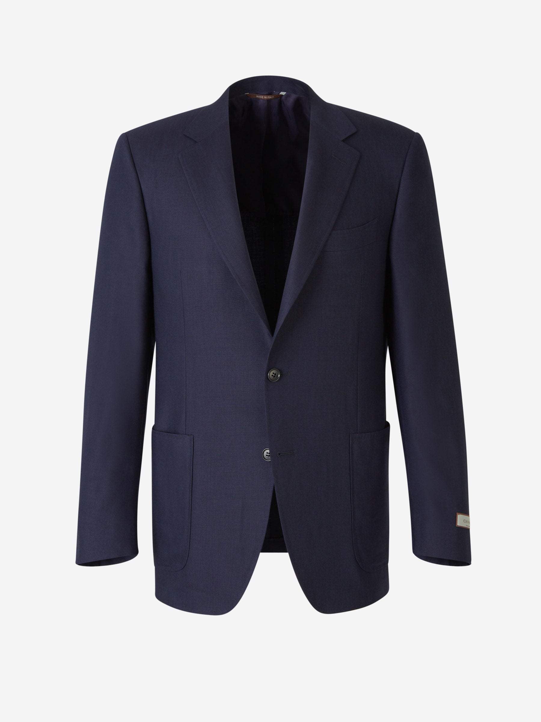 Canali Americana Lino y Lana color Azul Noche sku 302-003458 01 - Foto 1