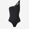 Off-White Bañador Asimétrico Logo color Negro sku 781-000545 01 - Foto 1