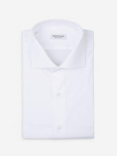Santa Eulalia Hombre Barcelona Camisa Lisa Algodón color Blanco sku 401-002670 01 - Foto 1