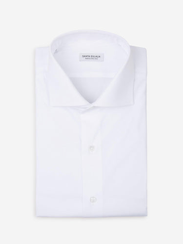 Santa Eulalia Hombre Barcelona Camisa Lisa Algodón color Blanco sku 401-002670 01 - Foto 1