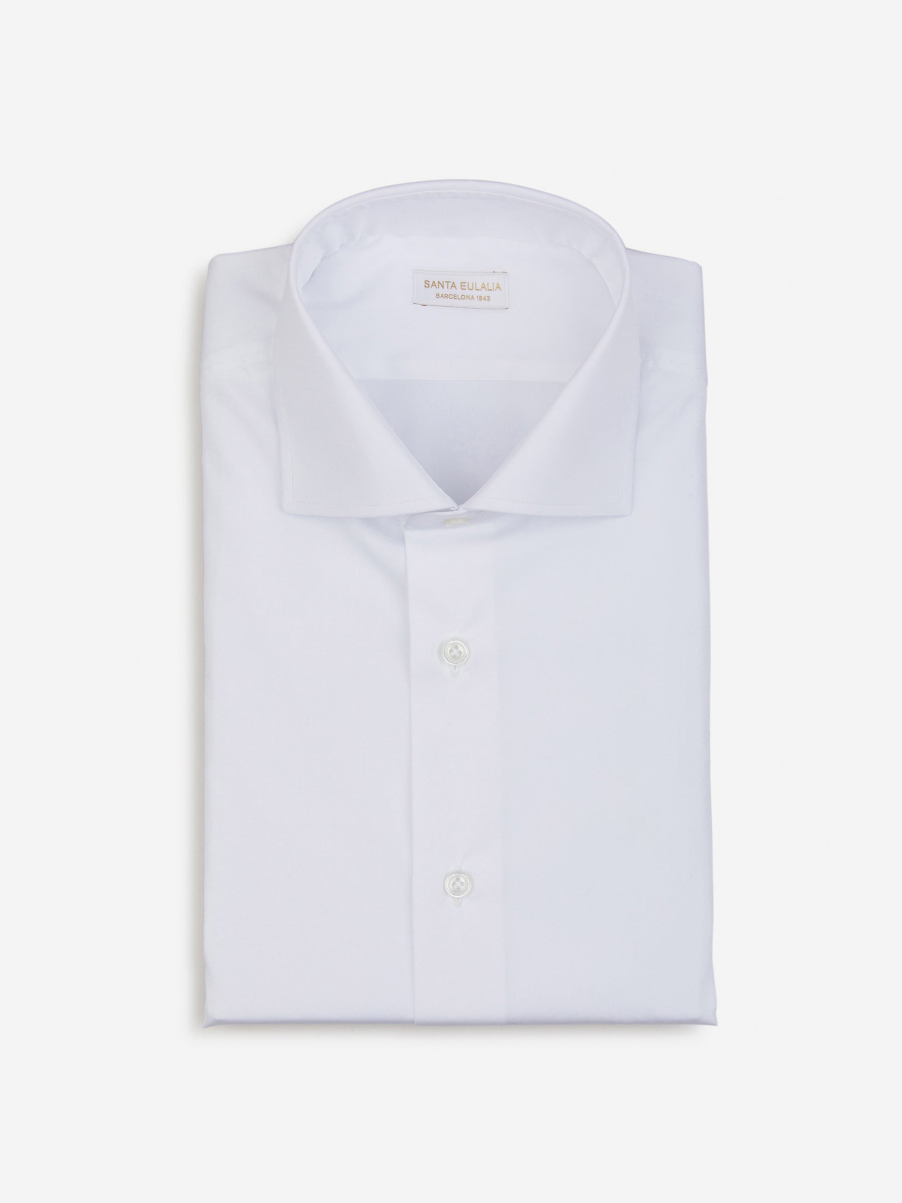 Santa Eulalia Camisa De Algodón Liso color Blanco sku 401-002739 01 - Foto 1