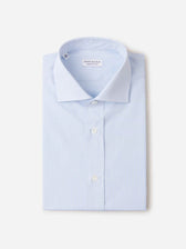 Santa Eulalia Hombre Barcelona Camisa Motivo Mini Cuadros color Azul Celeste sku 401-002970 01 - Foto 1