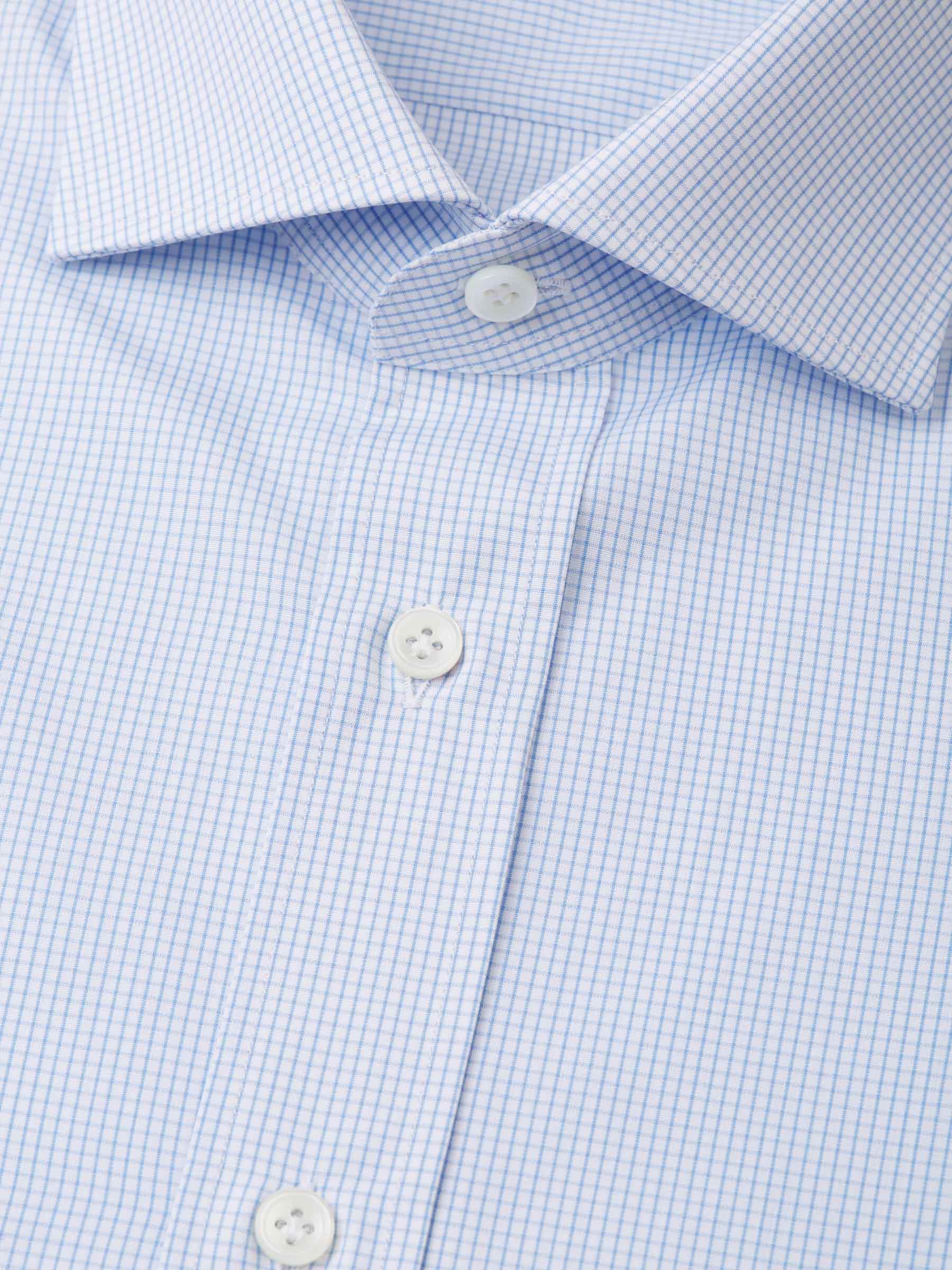 Santa Eulalia Hombre Barcelona Camisa Motivo Cuadros color Blanco sku 401-002950 01 - Foto 2