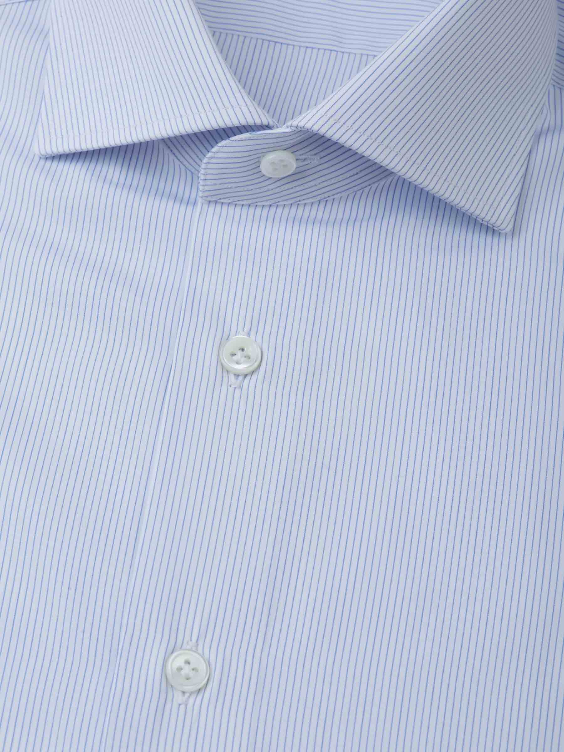 Santa Eulalia Hombre Barcelona Camisa Motivo Rayas color Azul Celeste sku 401-002972 01 - Foto 2