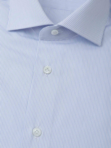 Santa Eulalia Hombre Barcelona Camisa Motivo Rayas color Azul Celeste sku 401-002972 01 - Foto 2