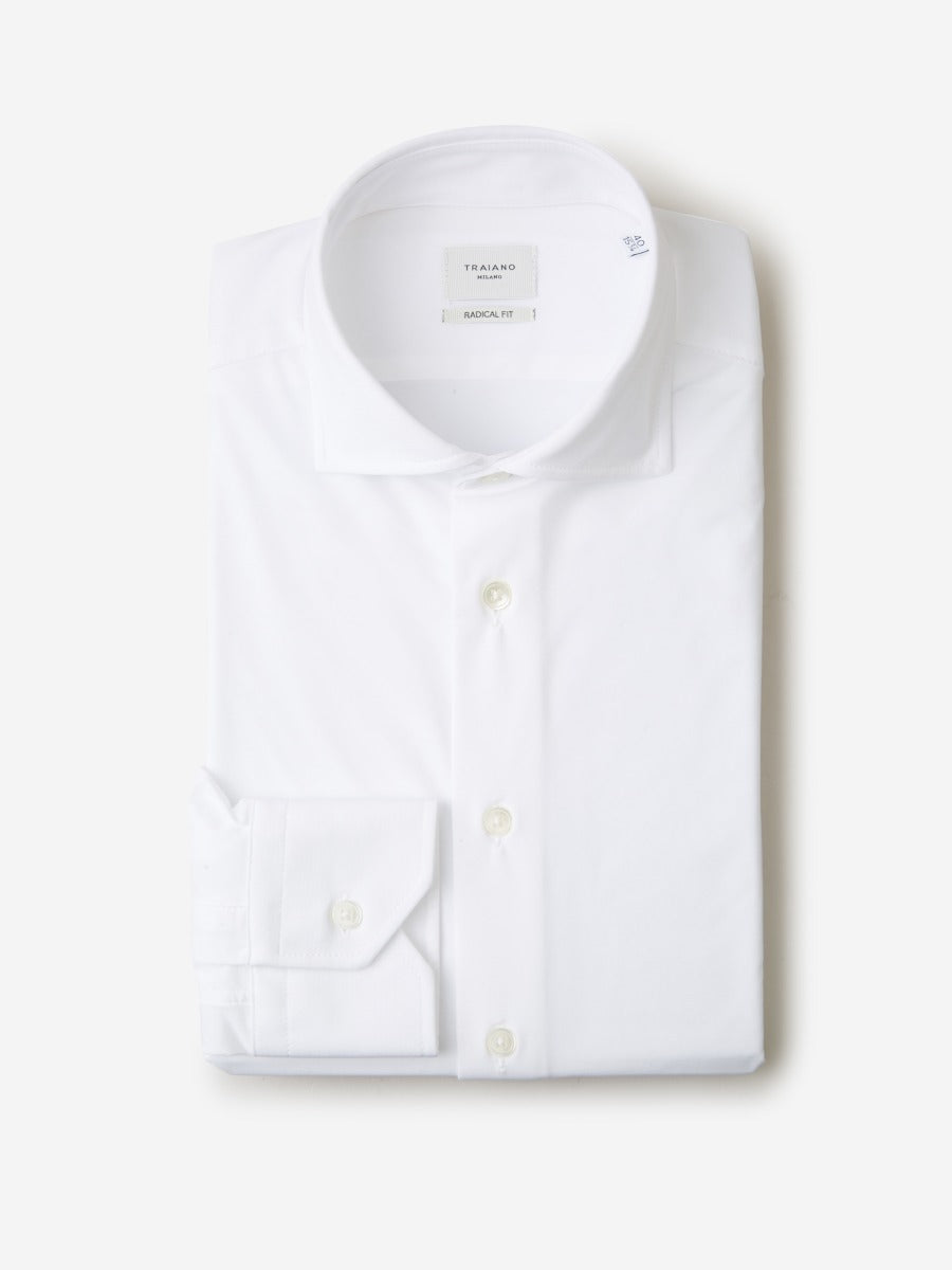 Traiano Milano Camisa Rossini Radical color Blanco sku 531-005930 01 - Foto 2
