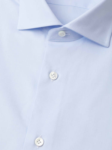 Santa Eulalia Hombre Barcelona Camisa Sarga Algodón color Azul Celeste sku 401-003044 01 - Foto 2