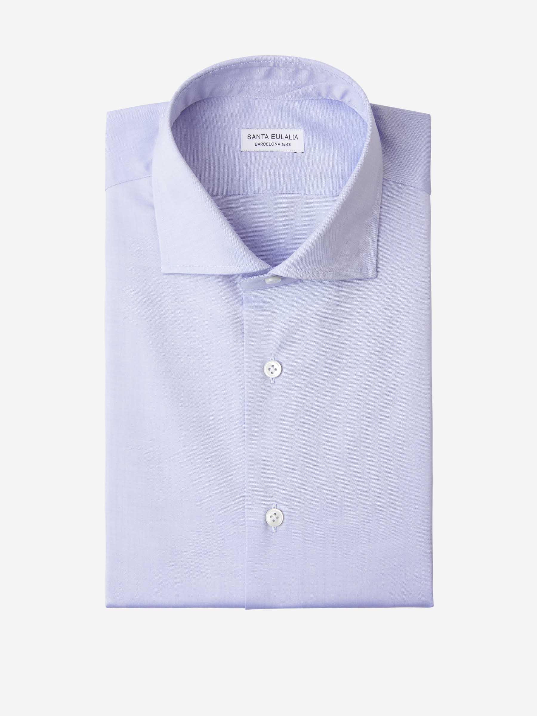 Santa Eulalia Hombre Barcelona Camisa Oxford Algodón color Azul Denim sku 401-003045 01 - Foto 1