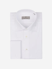 Canali Hombre Barcelona Camisa Vestir Puño Doble color Blanco sku 403-000210 01 - Foto 1