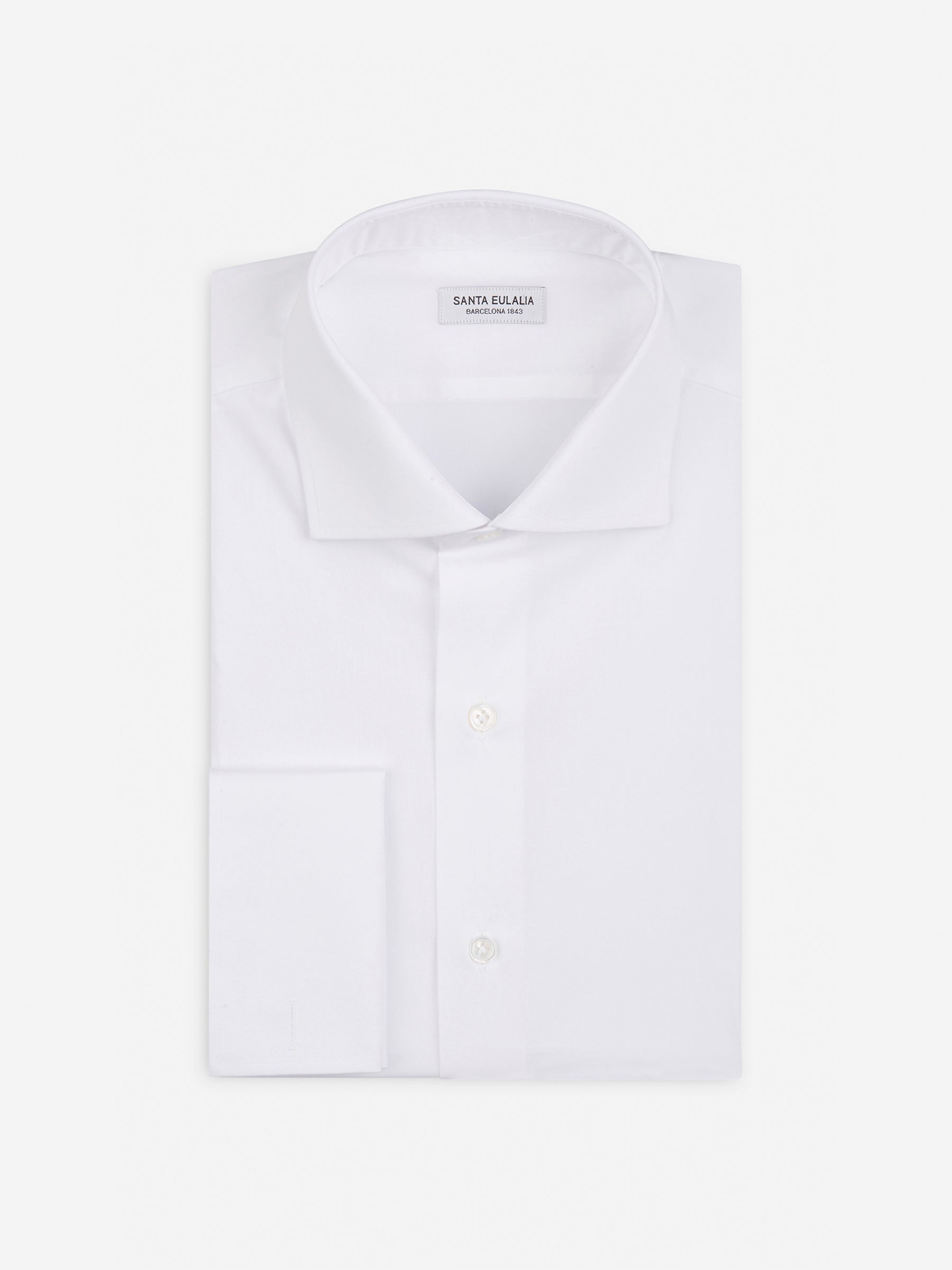 Santa Eulalia Camisa Vestir Algodón color Blanco sku 403-000393 01 - Foto 1