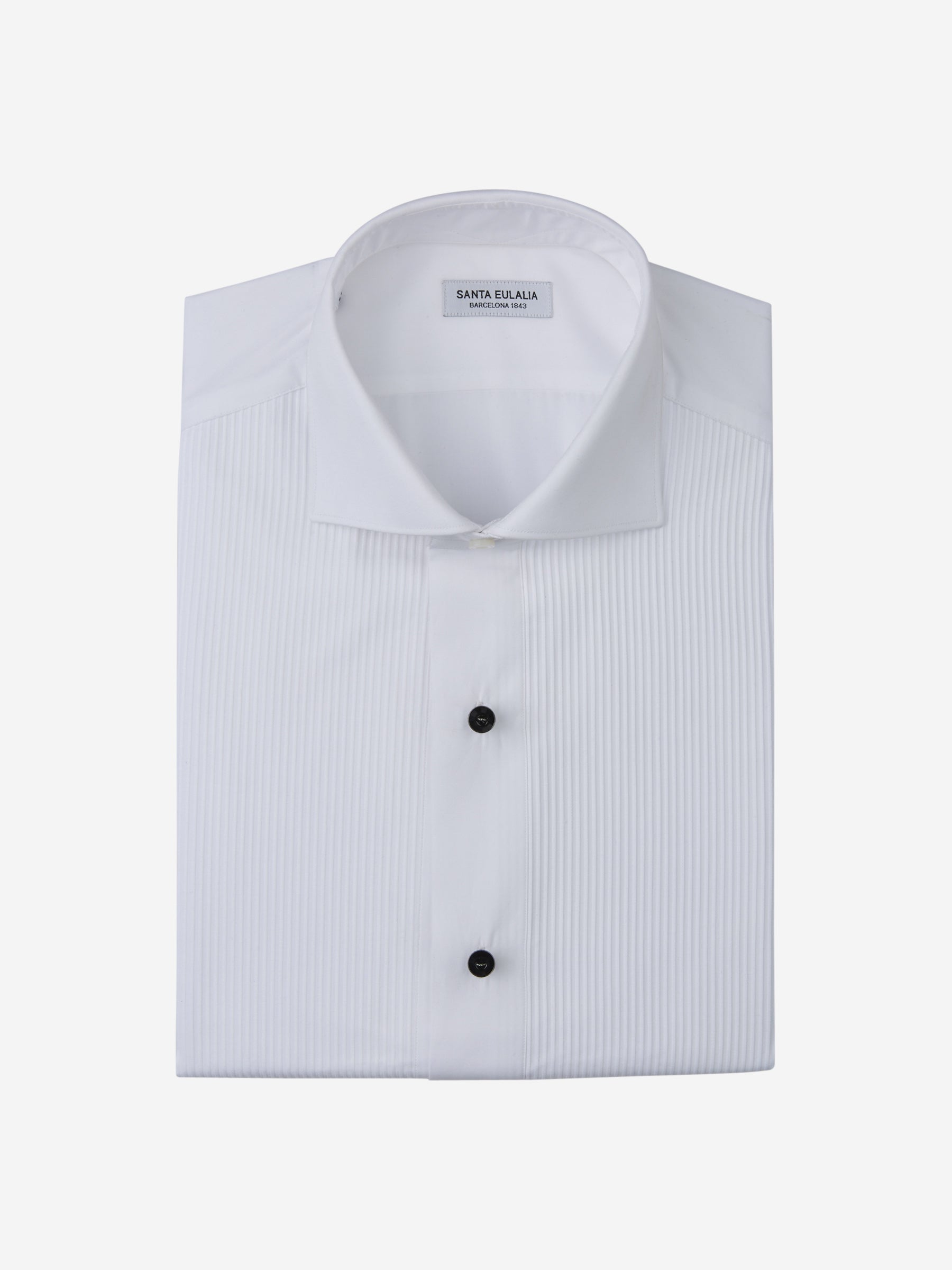 Santa Eulalia Camisa Plisada color Blanco sku 403-000402 01 - Foto 1