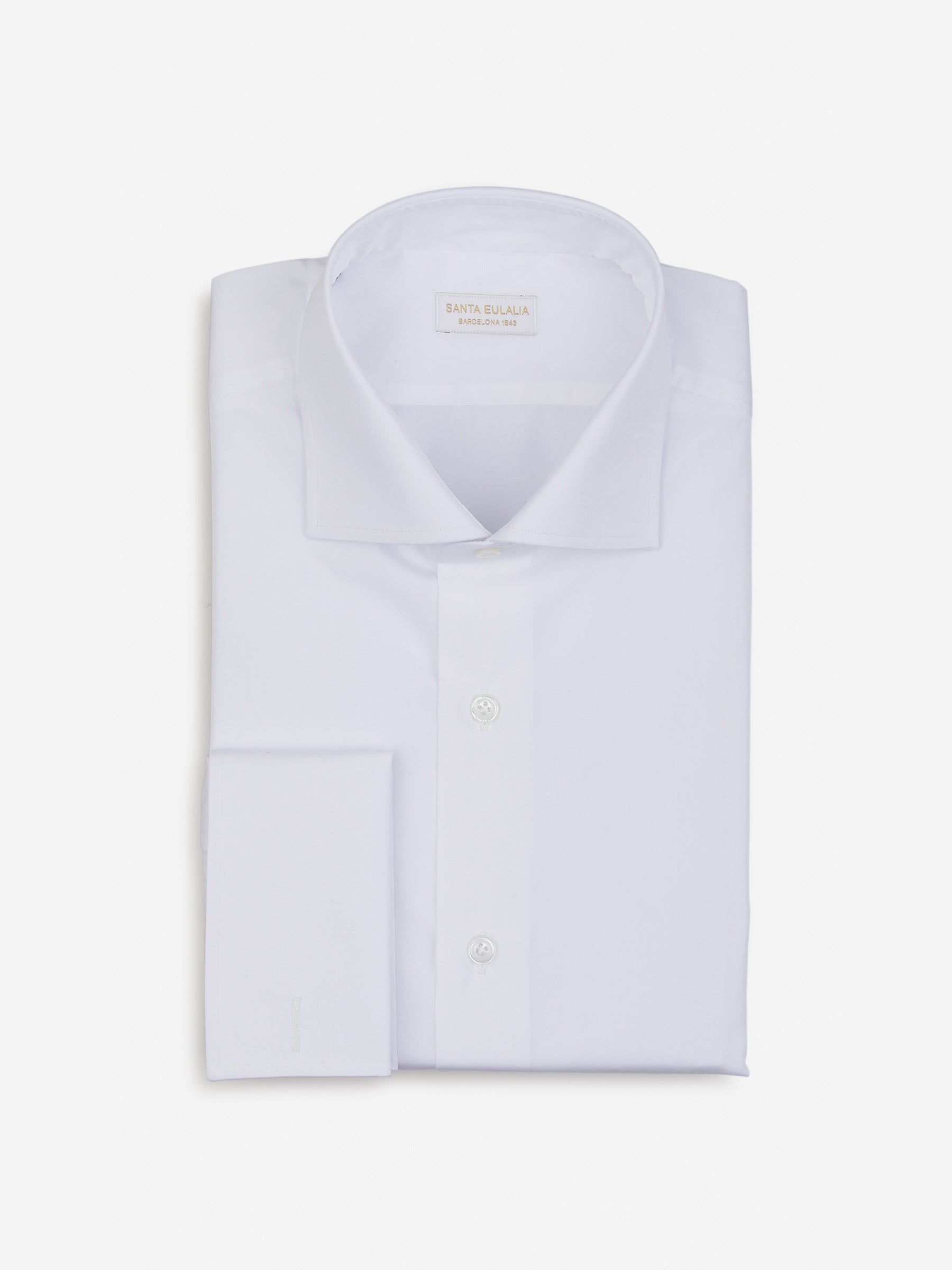 Santa Eulalia Camisa De Algodón Puño Doble color Blanco sku 403-000438 01 - Foto 1