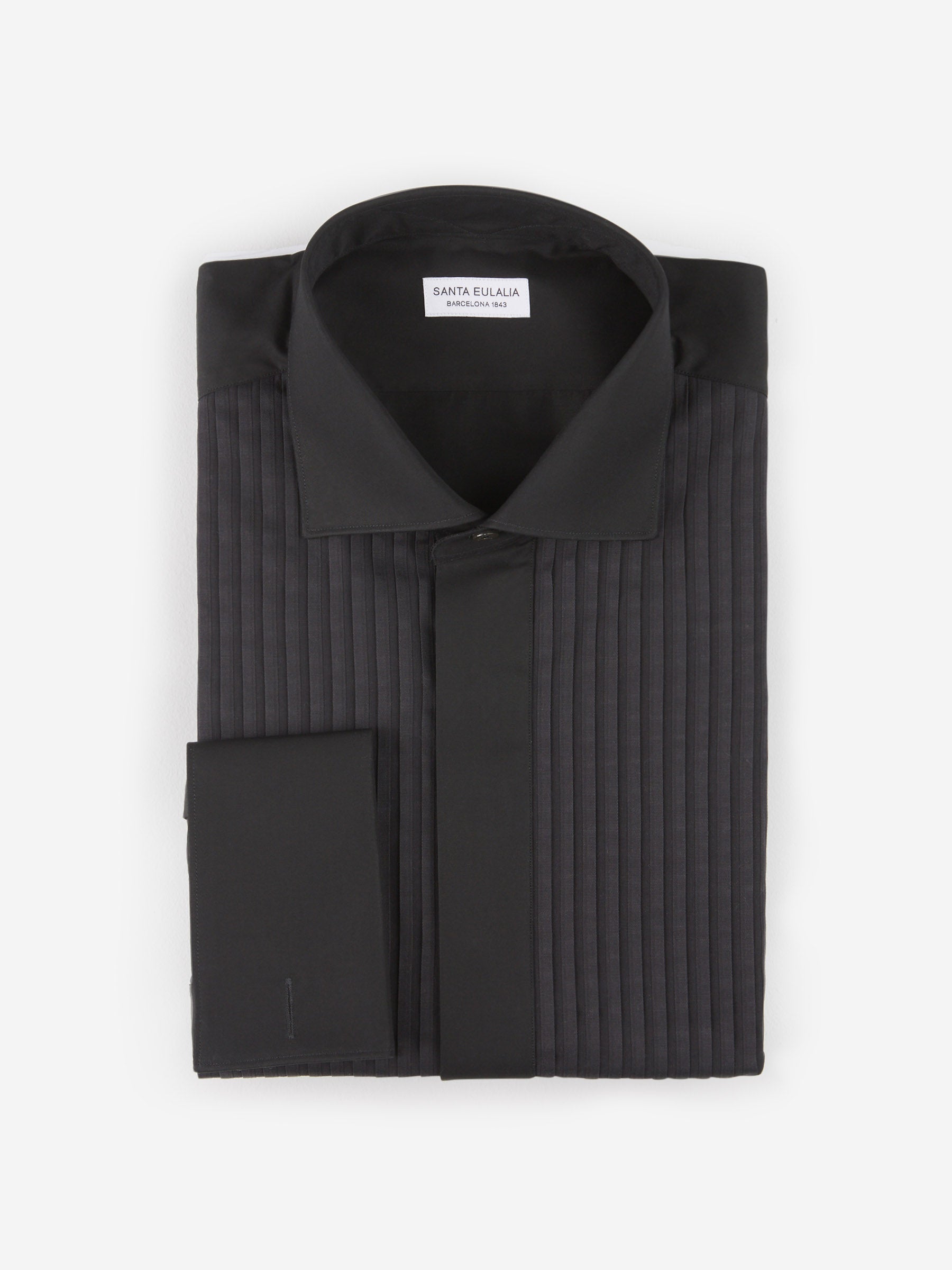 Santa Eulalia Camisa Smoking color Negro sku 403-000450 01 - Foto 1