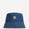 Moncler Sombrero Pescador Denim Logo color Azul Denim sku 799-000088 01 - Foto 1