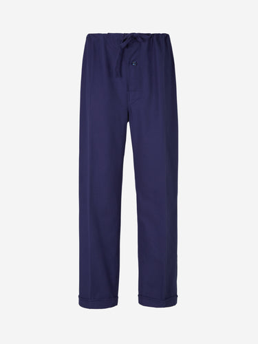 Santa Eulalia Hombre Barcelona Pijama Set Algodón Liso color Azul Cobalto sku 411-000194 01 - Foto 5