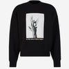 Palm Angels Sudadera Crewneck Wings color Negro sku 545-001590 01 - Foto 1