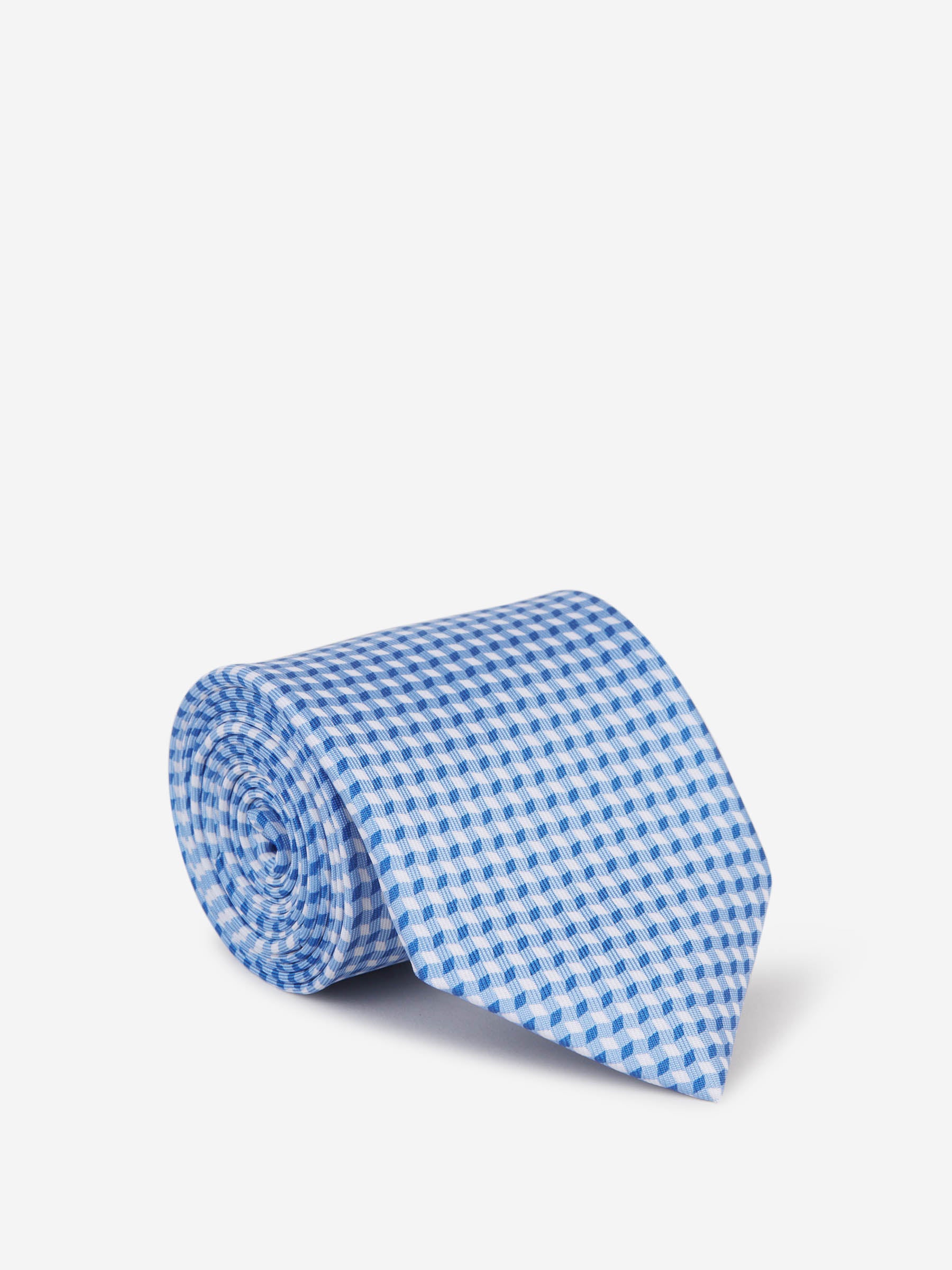 Marinella Corbata Motivo Geométrico color Azul sku 601-001483 01 - Foto 1