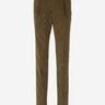 Santa Eulalia Hombre Barcelona Pantalones Pinzas Pana color Verde Militar sku 521-002557 05 - Foto 1