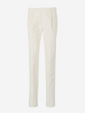 Santa Eulalia Hombre Barcelona Pantalones Pinzas Pana color Crema sku 521-002557 06 - Foto 1