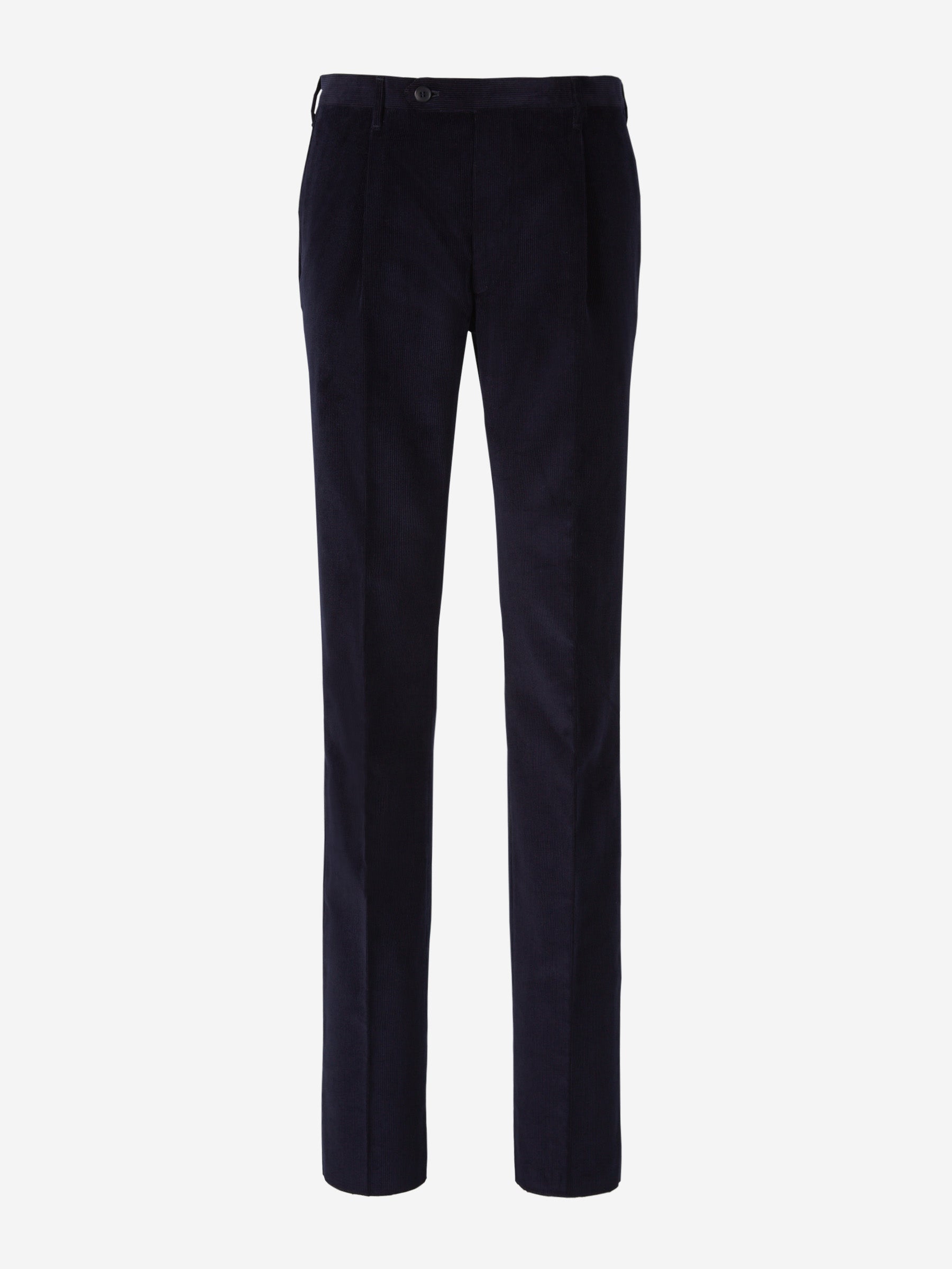 Santa Eulalia Hombre Barcelona Pantalones Pinzas Pana color Azul Noche sku 521-002557 04 - Foto 1