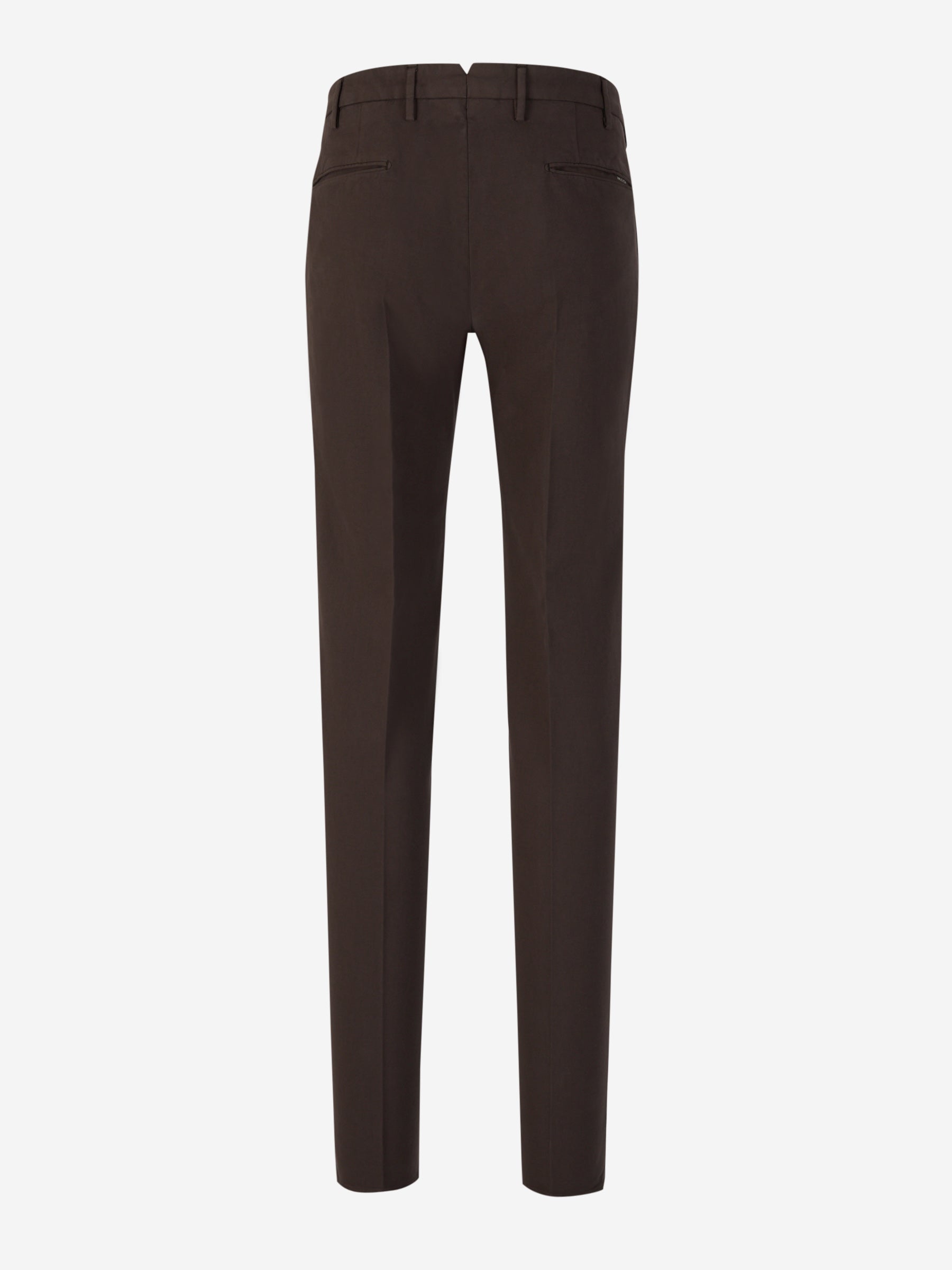 Incotex Hombre Barcelona Pantalones Algodón Elástico color Marrón Oscuro sku 521-002911 03 - Foto 2