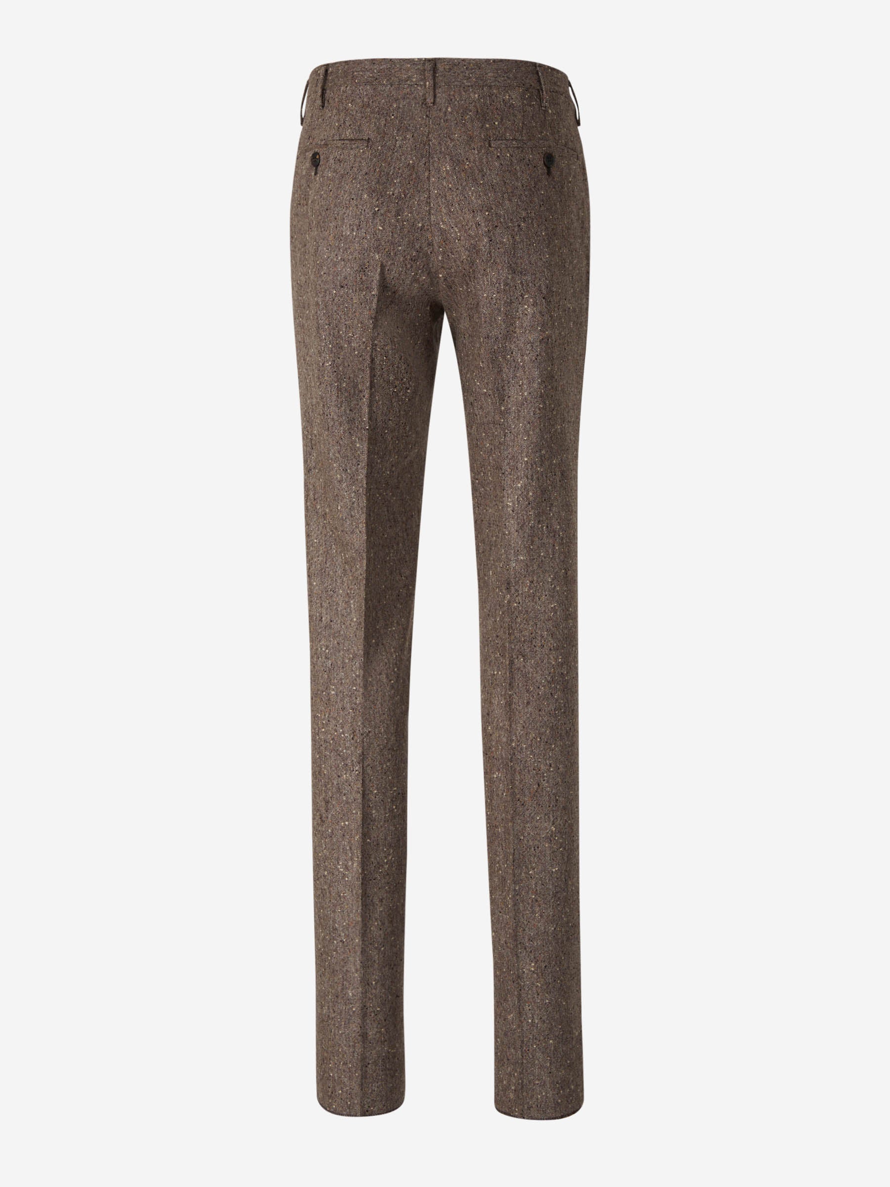 Santa Eulalia Hombre Barcelona Pantalones Formales Lana color Topo sku 521-002936 02 - Foto 2