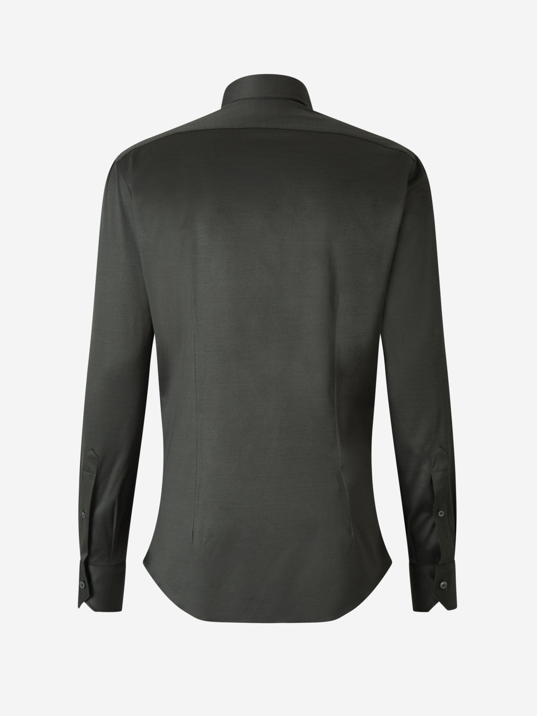 Fray Hombre Barcelona Camisa Micro Punto color Verde Militar sku 531-006072 01 - Foto 2