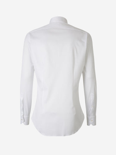 Fray Hombre Barcelona Camisa Micro Punto color Blanco sku 531-006072 05 - Foto 2