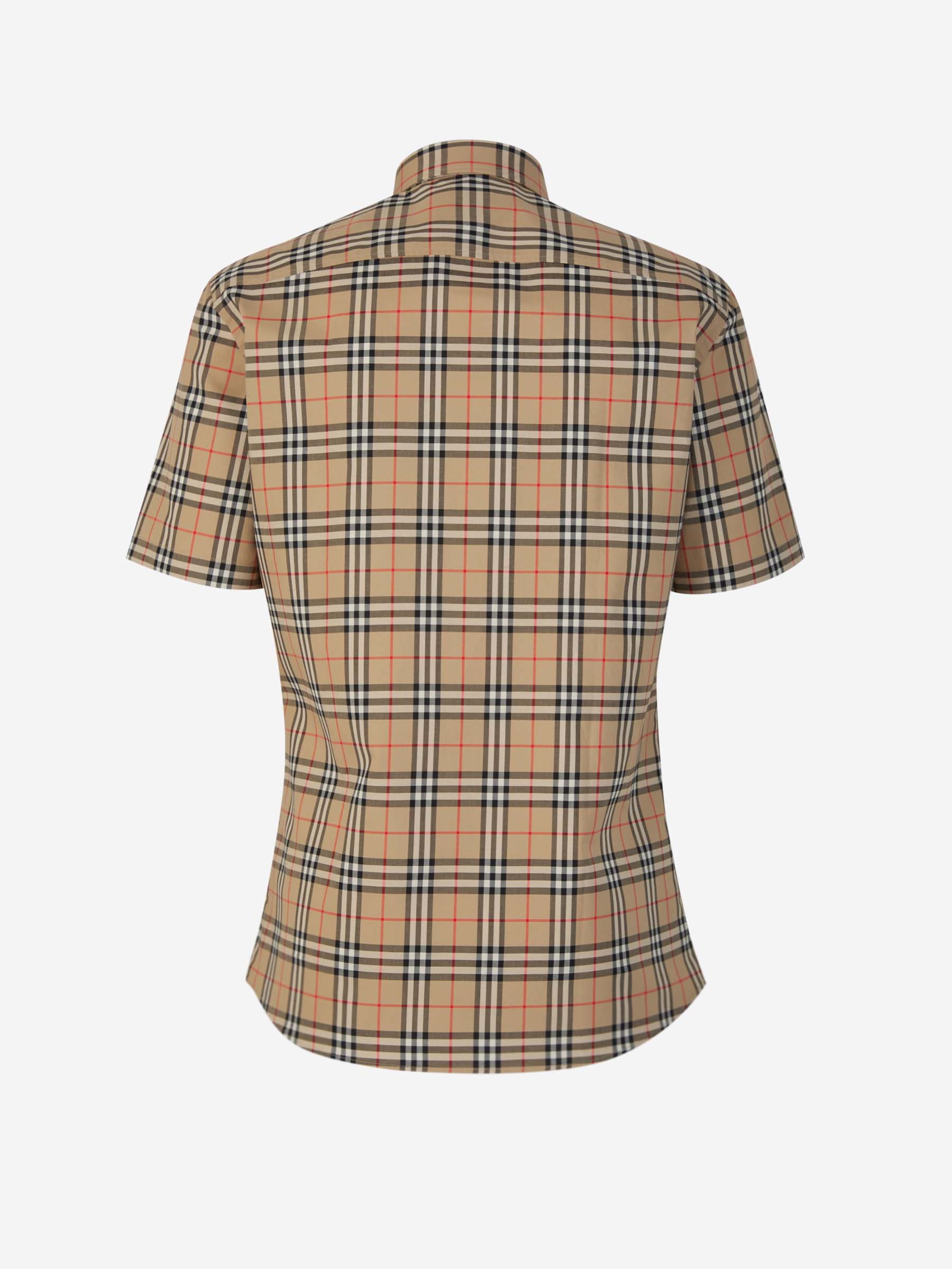 Burberry – Camisa Motivo Cuadros Hombre 531-006119