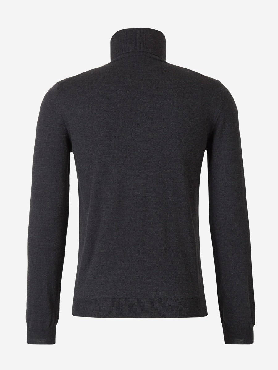 Zanone Jersey Cuello Alto color Gris Claro sku 542-002132 03 - Foto 10