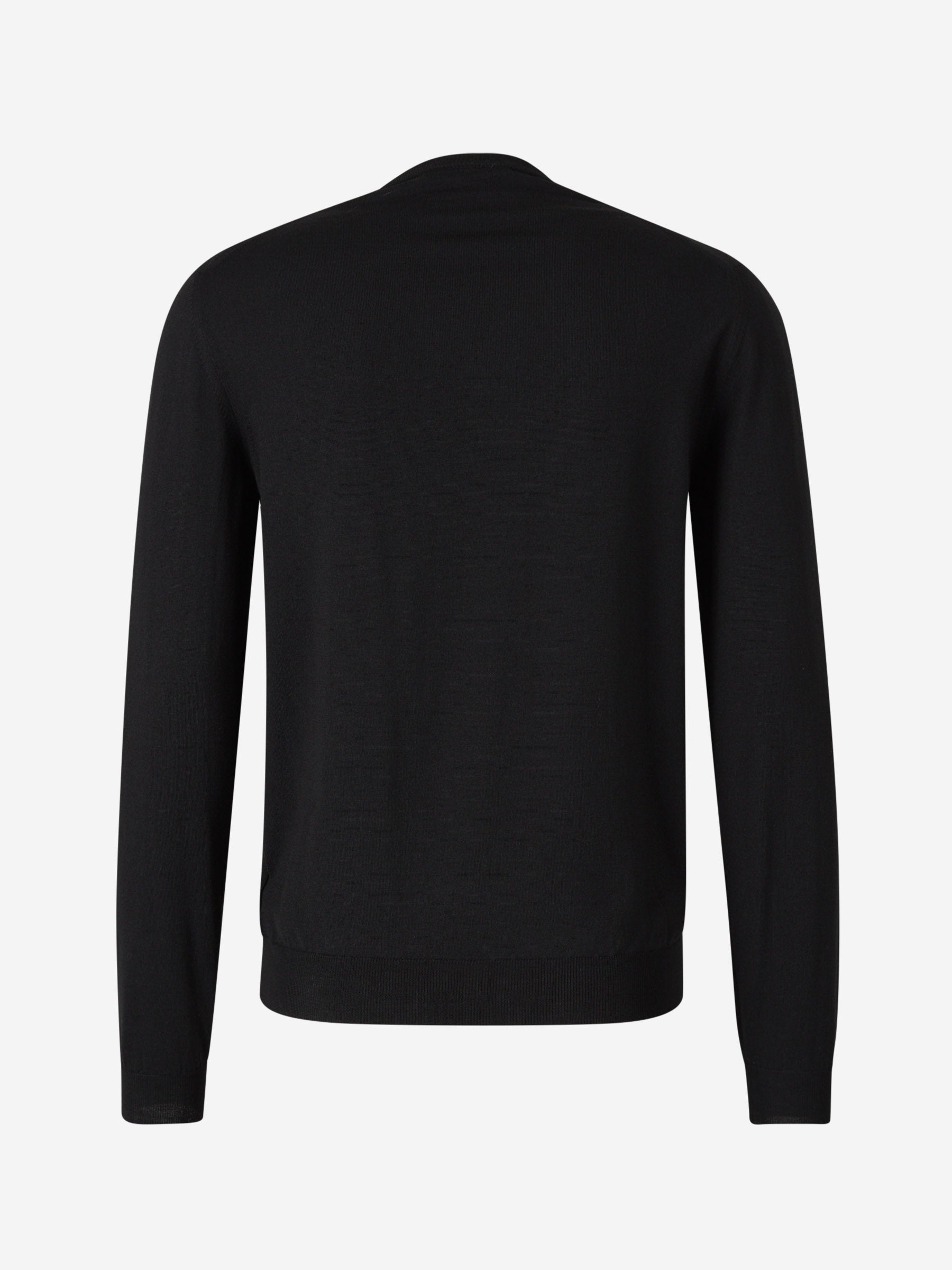 Zanone Hombre Barcelona Jersey Punto Lana color Negro sku 542-002131 04 - Foto 2