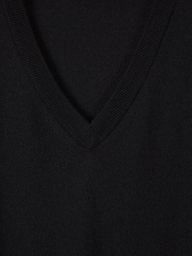Zanone Hombre Barcelona Jersey Punto Lana color Negro sku 542-002131 04 - Foto 3