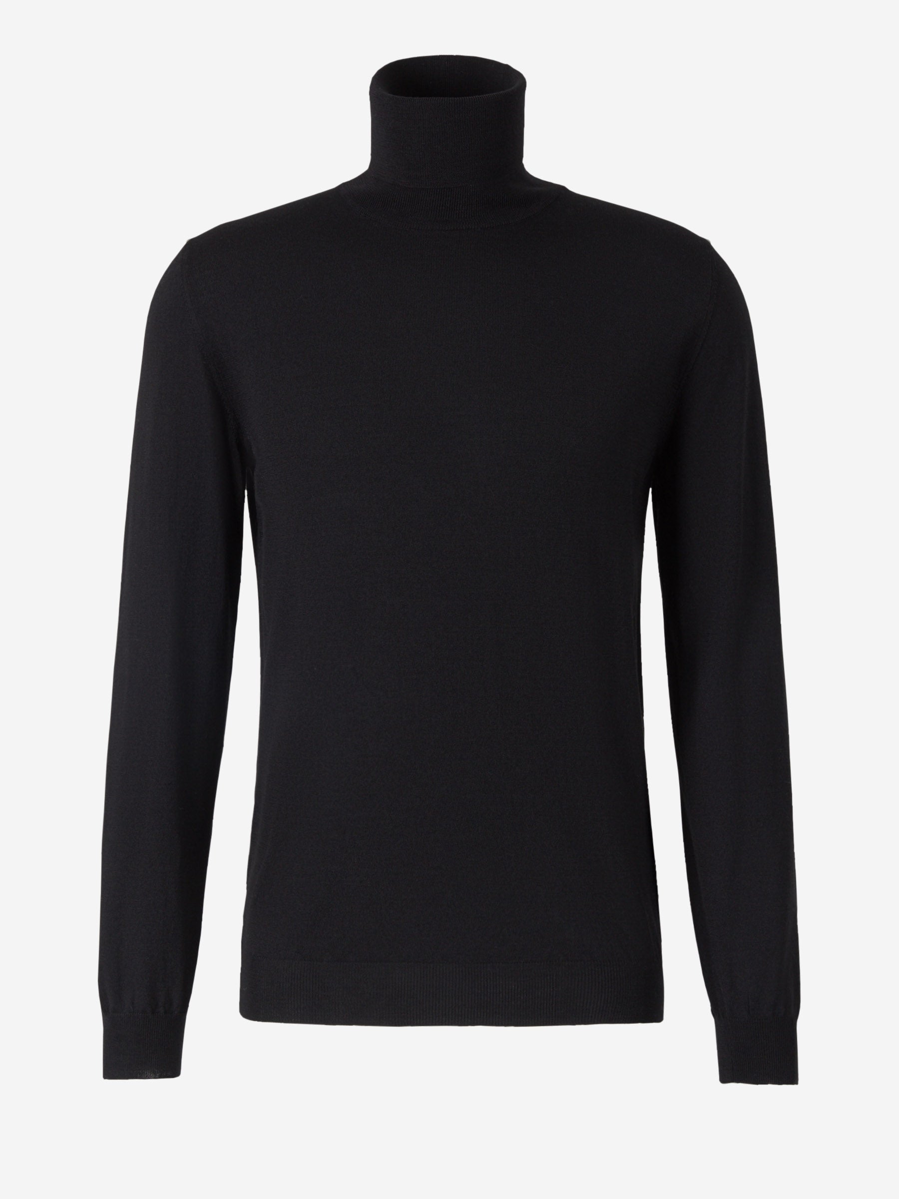 Zanone Jersey Cuello Alto color Negro sku 542-002132 01 - Foto 1