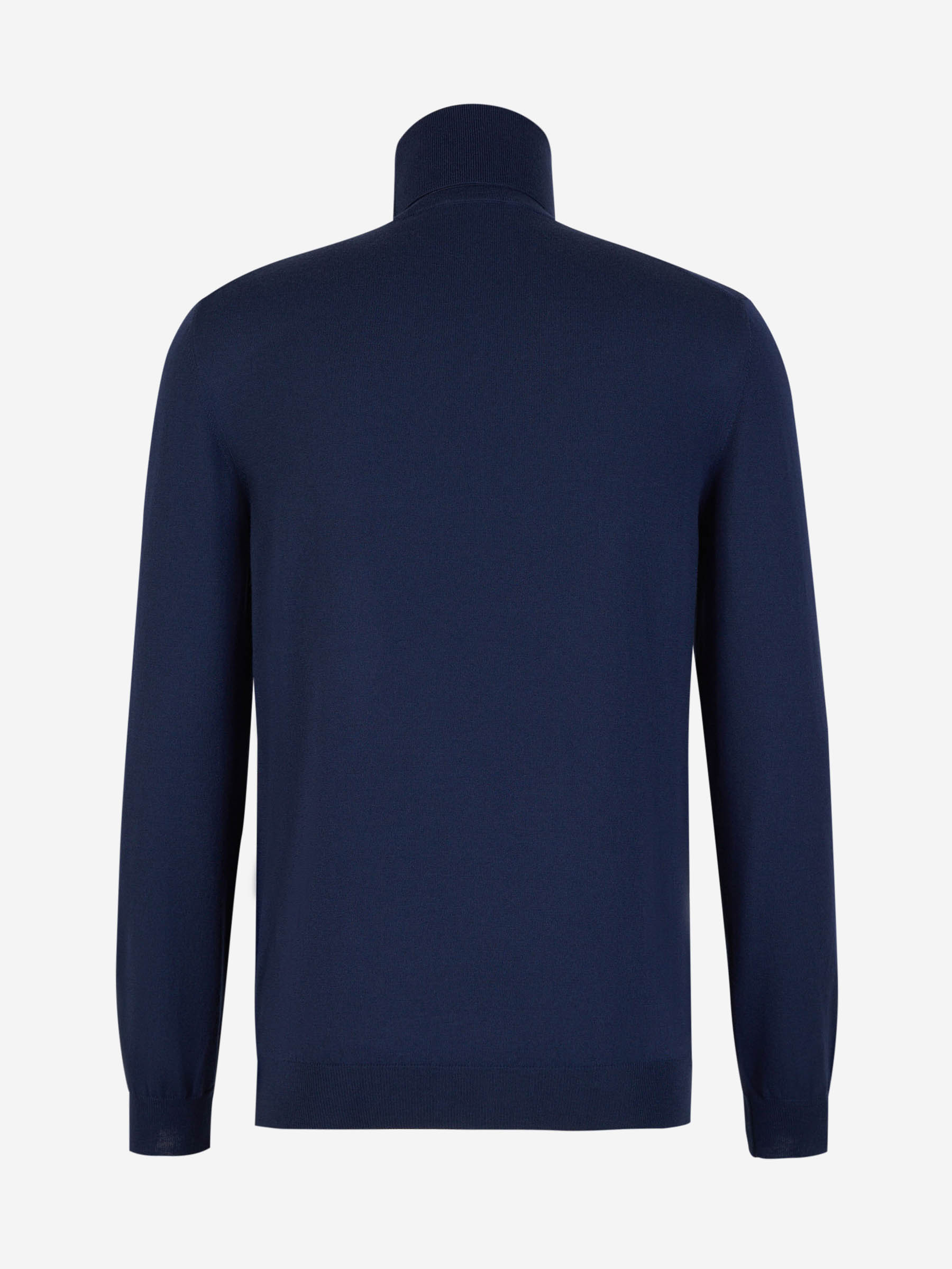 Zanone Hombre Barcelona Jersey Punto Lana color Azul Marino sku 542-002132 06 - Foto 2