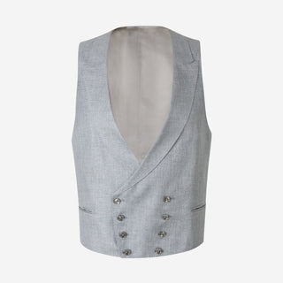 Scabal Hombre Barcelona Chaleco Seda color Gris Claro sku 544-000361 01 - Foto 1